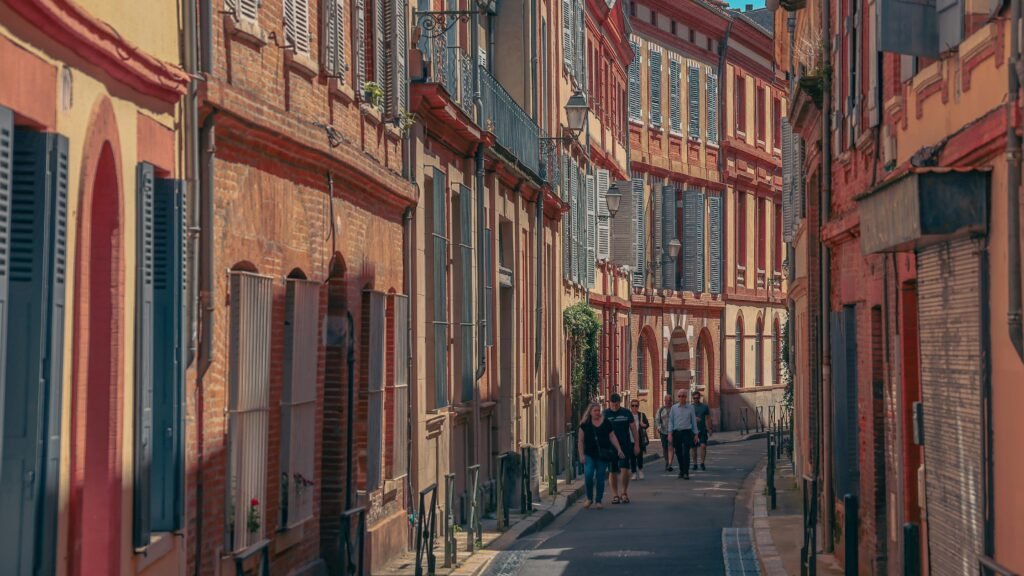 quartier des Carmes Toulouse brique rose restaurant argentin Chez Gardel